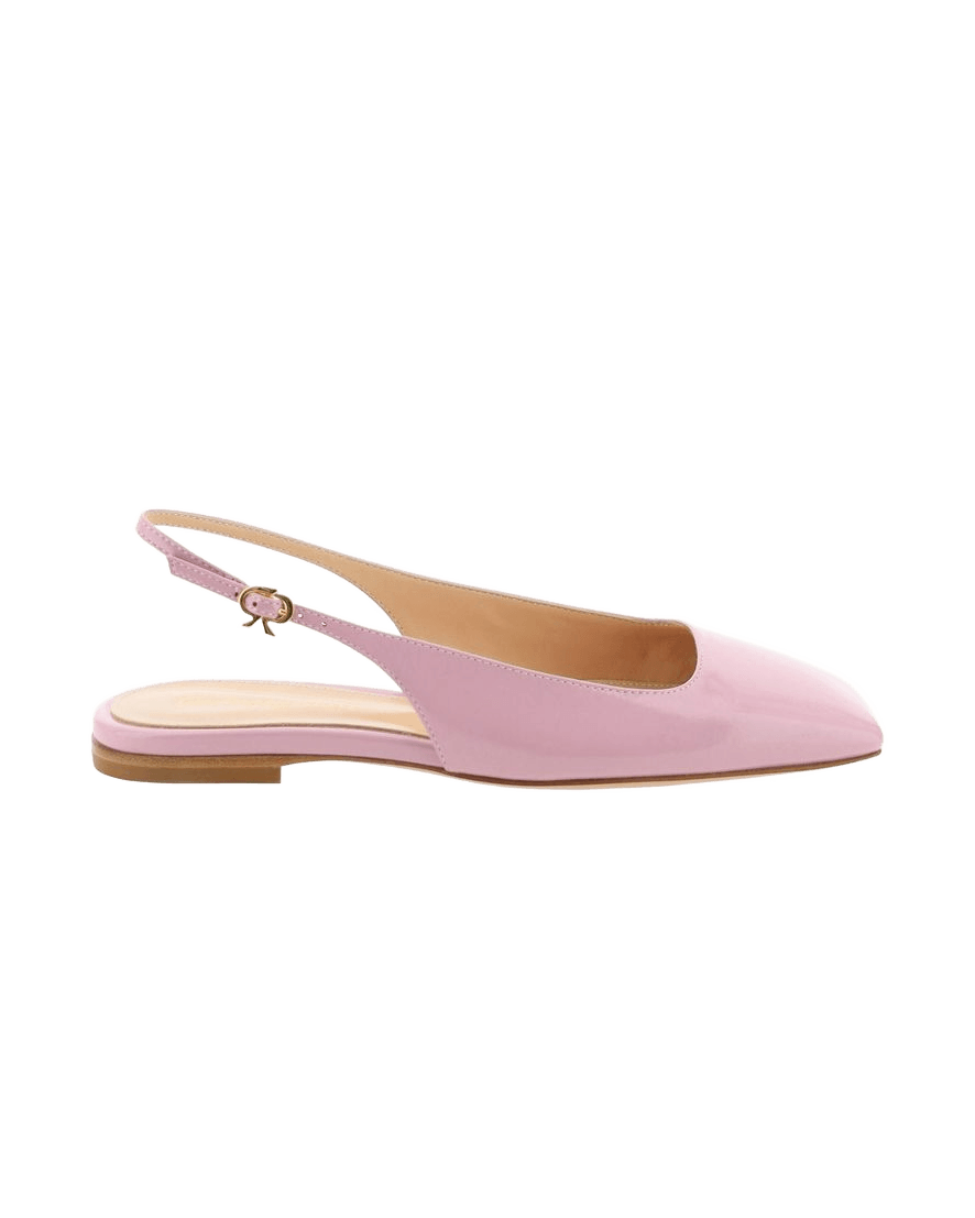 Gianvito Rossi Multicolor Calfskin Ballet Flats Glam Steals