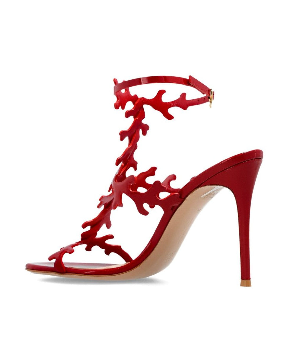Gianvito Rossi Red Sandals Glam Steals