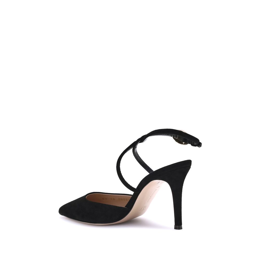 Gianvito Rossi Suede Pums Glam Steals