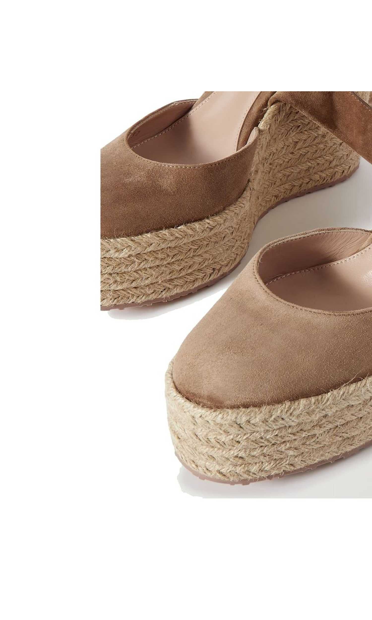 Gianvito Rossi Suede Wedge Espadrilles Glam Steals