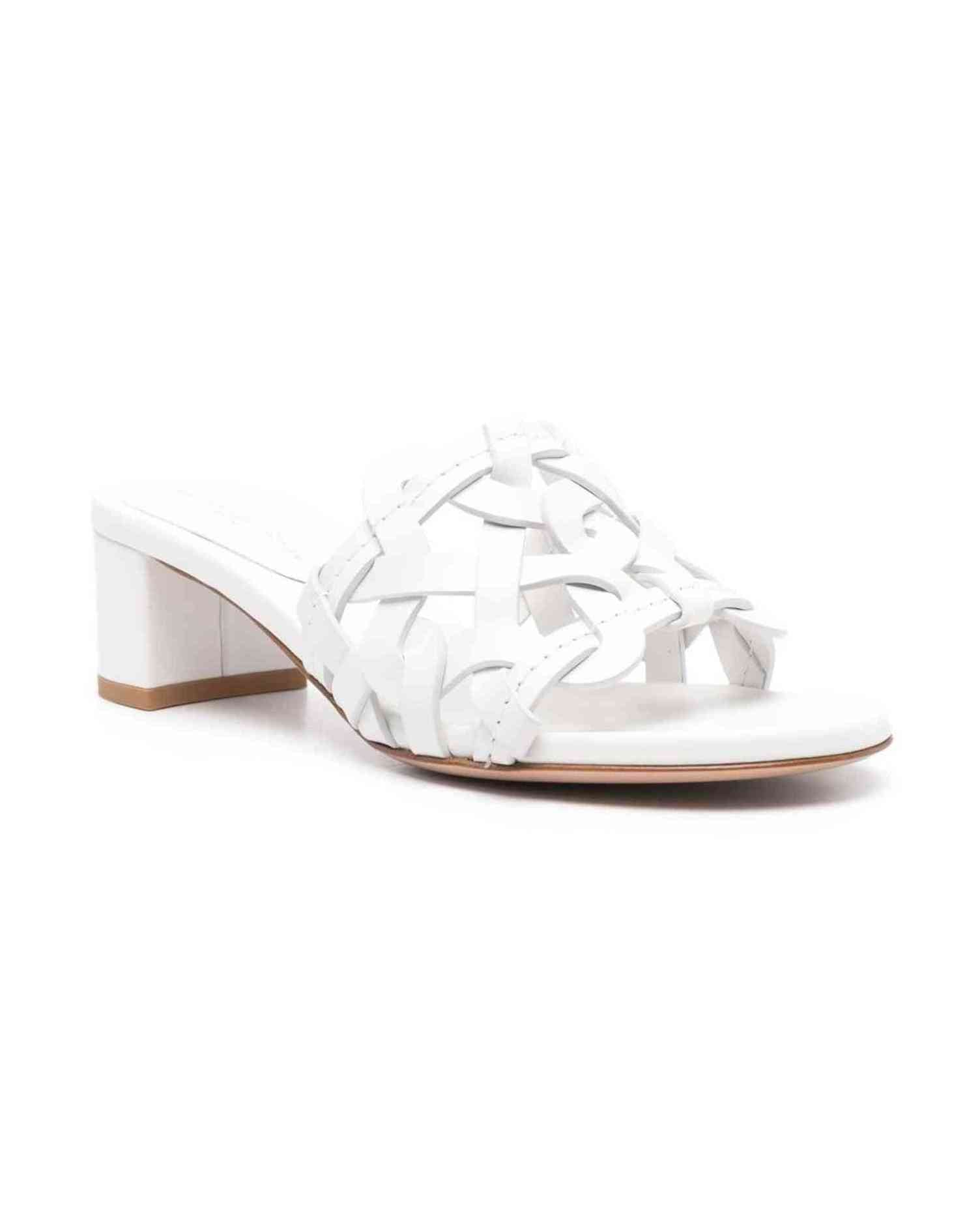 Gianvito Rossi White Sandals Glam Steals