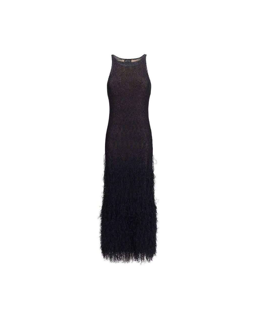 Giorgio Armani Blue Polyamide Cocktail Dress Glam Steals