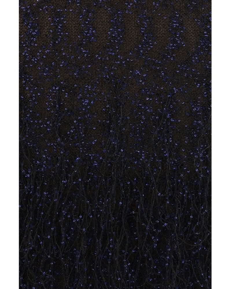 Giorgio Armani Blue Polyamide Cocktail Dress Glam Steals