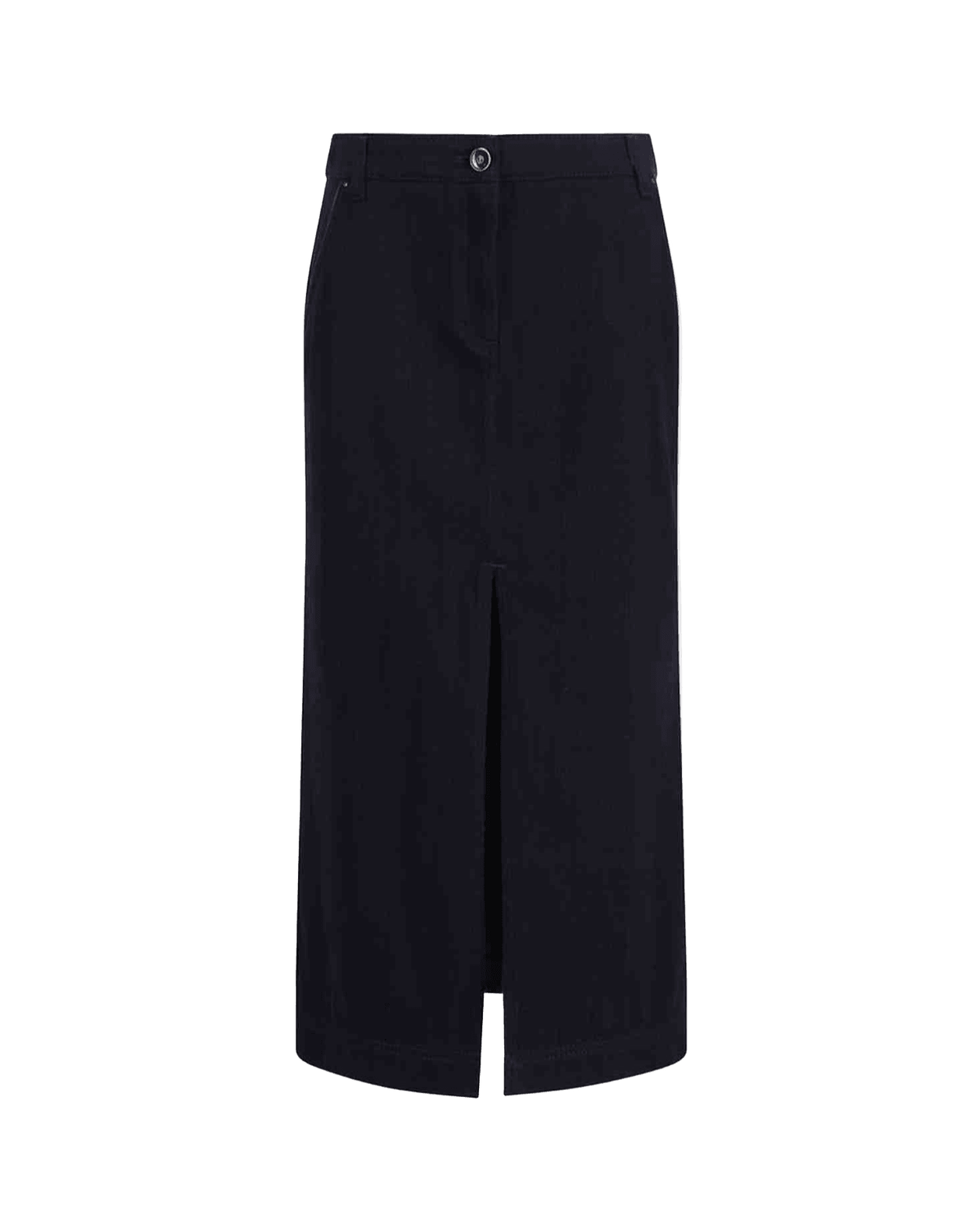 Giorgio Armani Blue Cotton Skirt Skirts