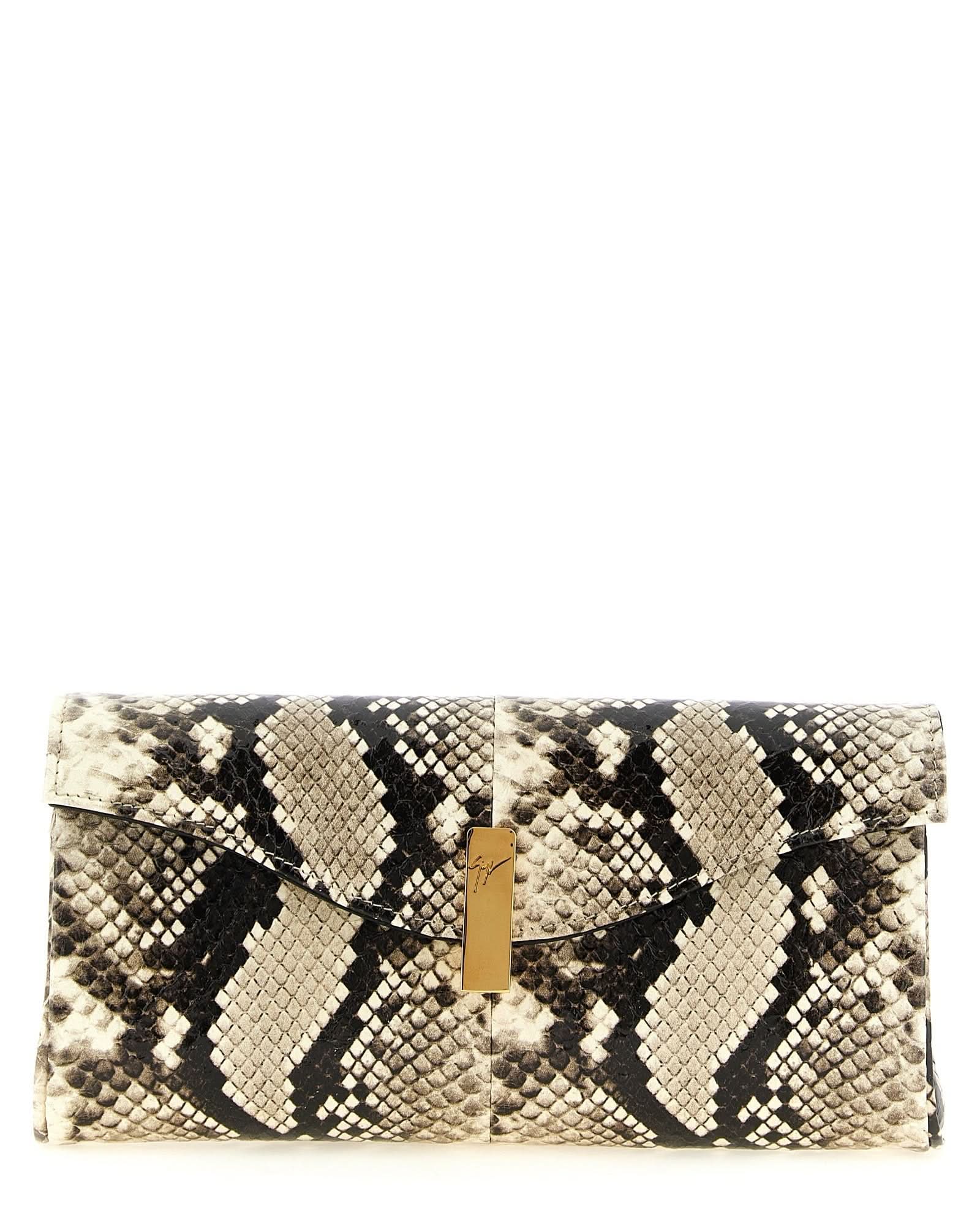 Giuseppe Zanotti Flutie Clutch Glam Steals