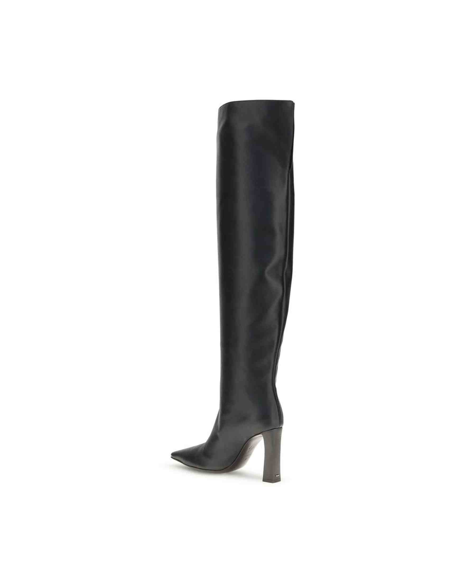 Giuseppe Zanotti Leather Extra High Boots Glam Steals