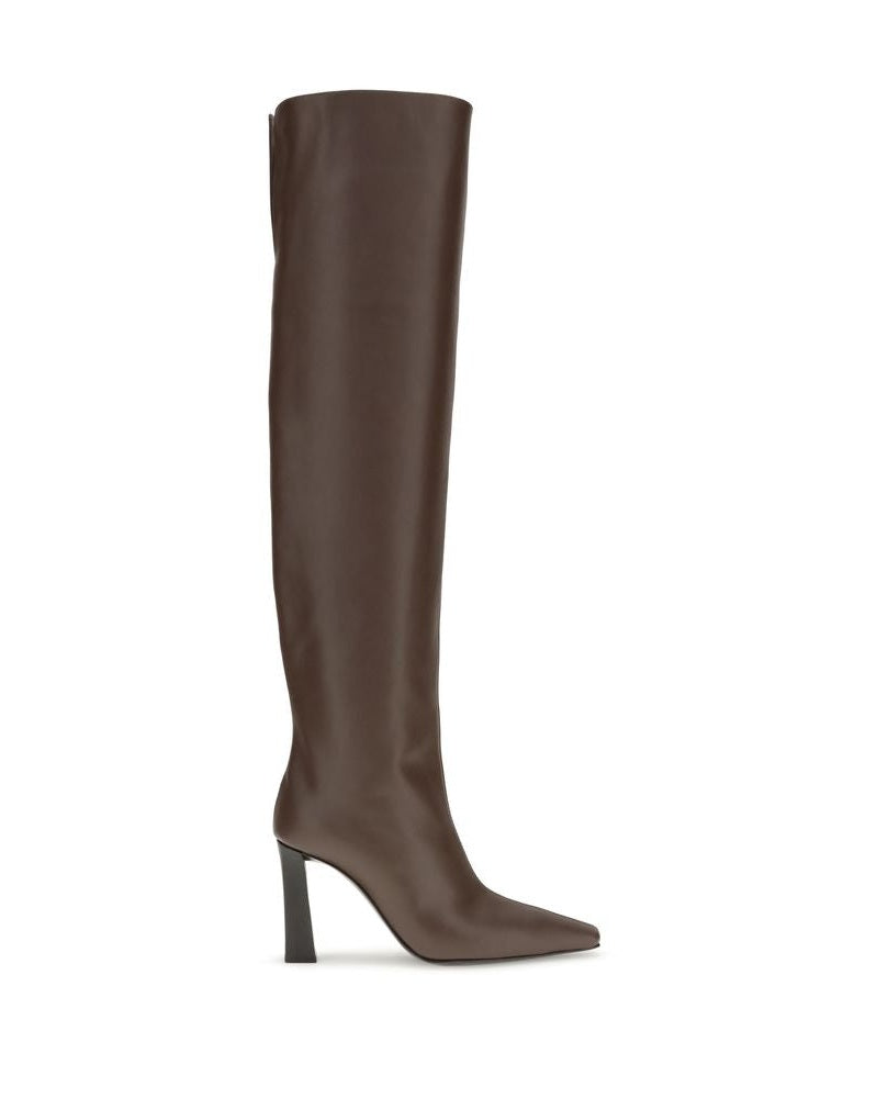 Giuseppe Zanotti Leather Extra High Boots Glam Steals