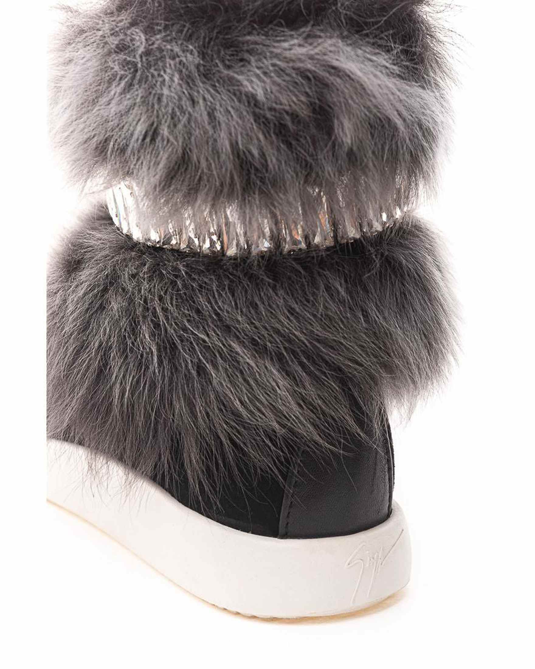 Giuseppe Zanotti Neoprene Black Sneaker Glam Steals