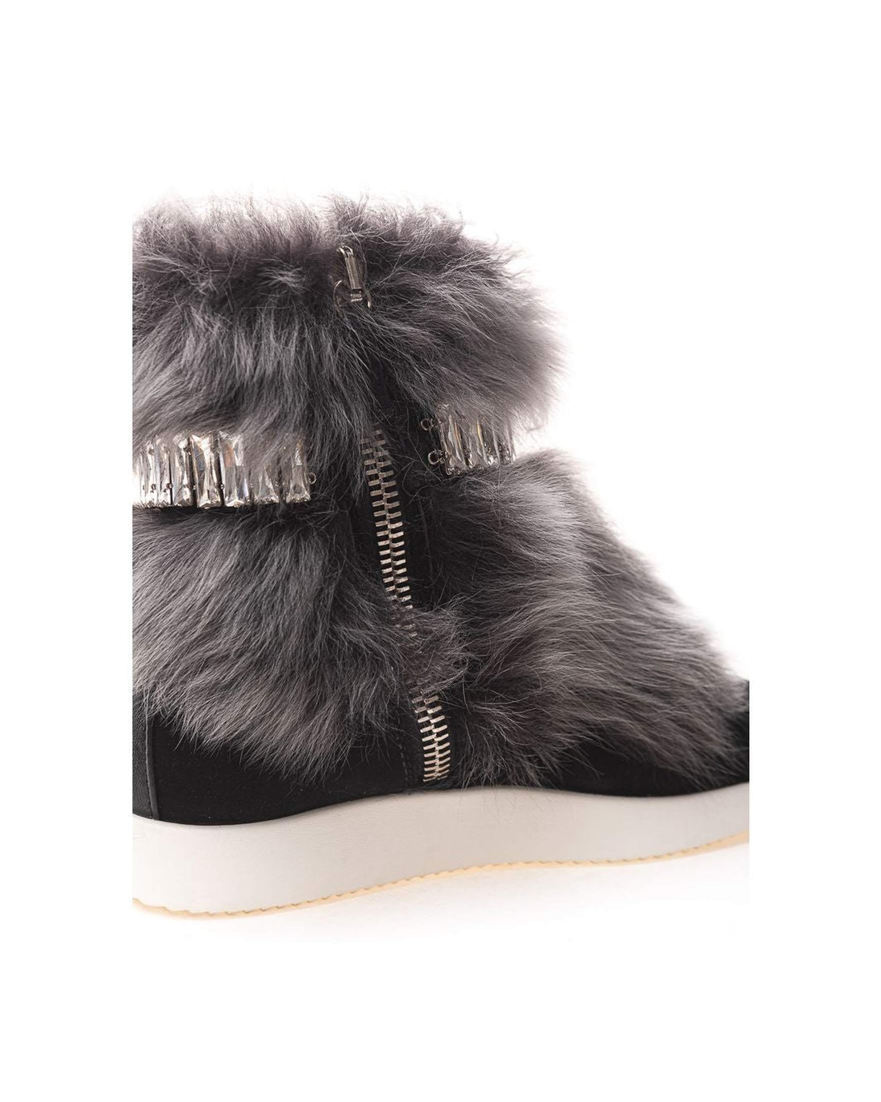 Giuseppe Zanotti Neoprene Black Sneaker Glam Steals