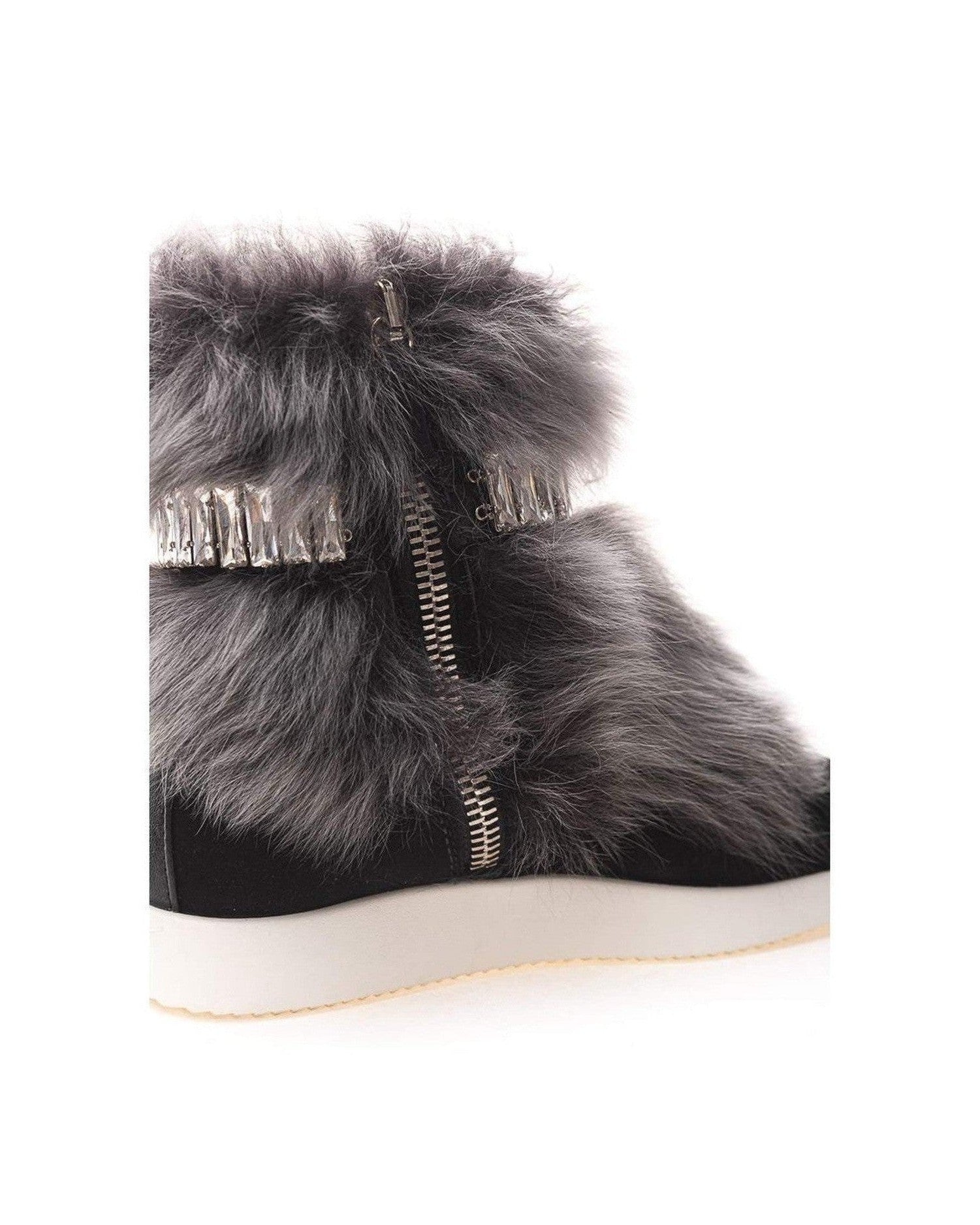 Giuseppe Zanotti Neoprene Black Sneaker Glam Steals