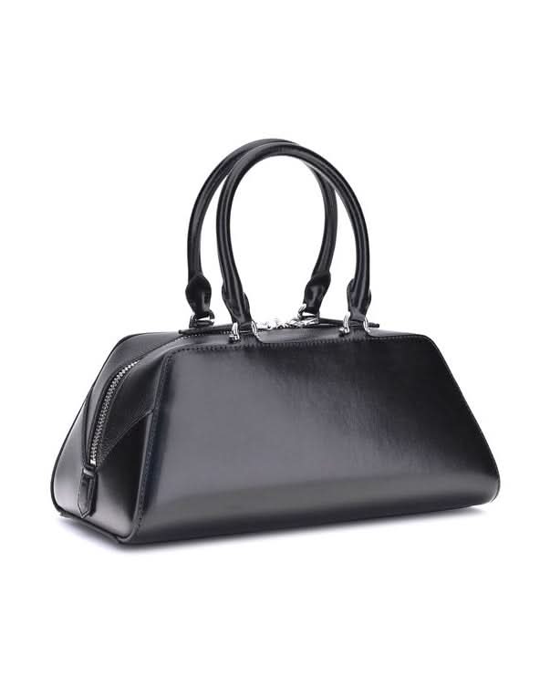 Givenchy Black Calf Leather Bos Taurus Handbag Satchel Bags