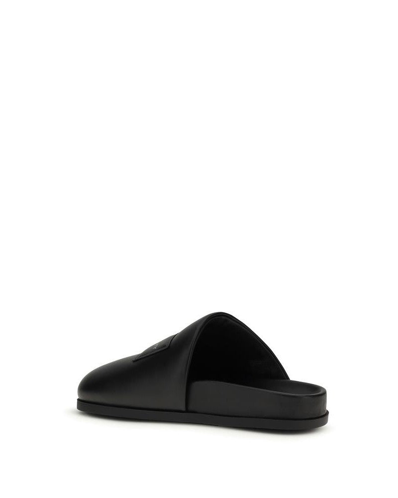 Givenchy Black Calf Leather Bos Taurus Mules Glam Steals