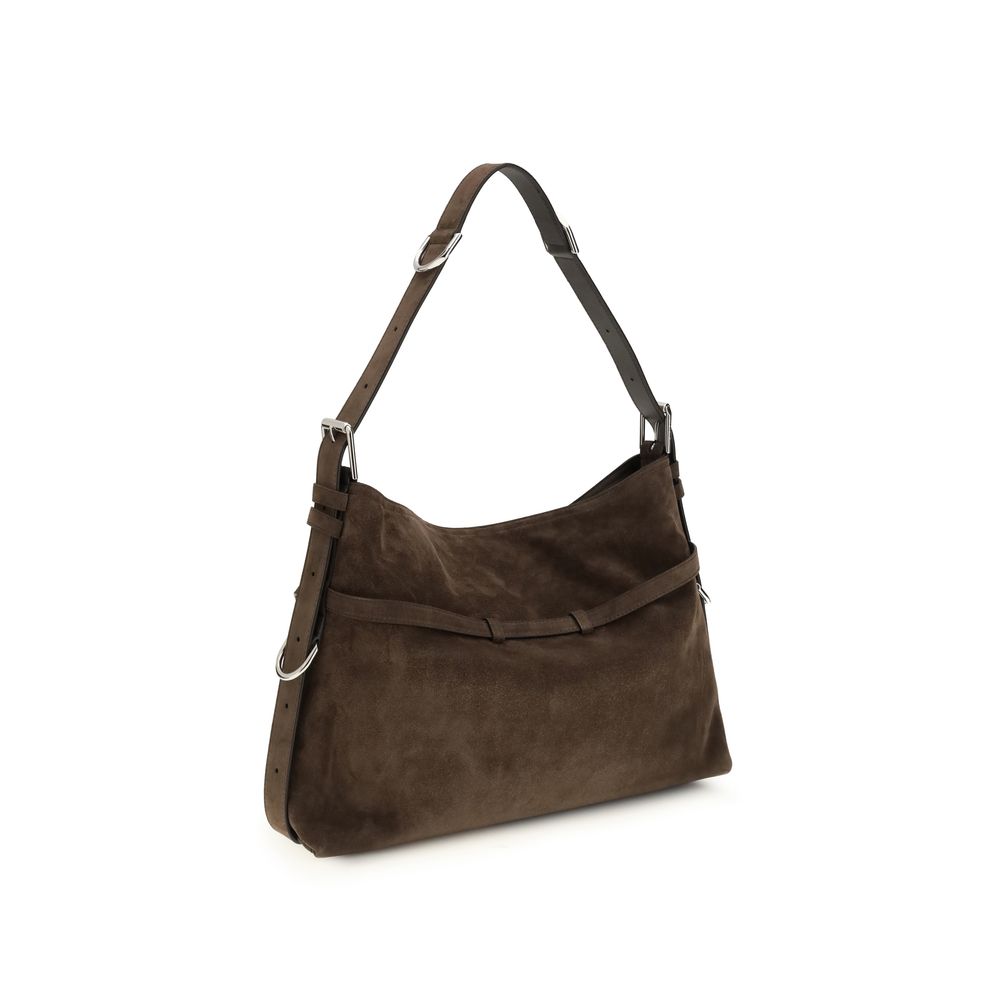 Givenchy Black Calf Leather Bos Taurus Shoulder Bag Glam Steals