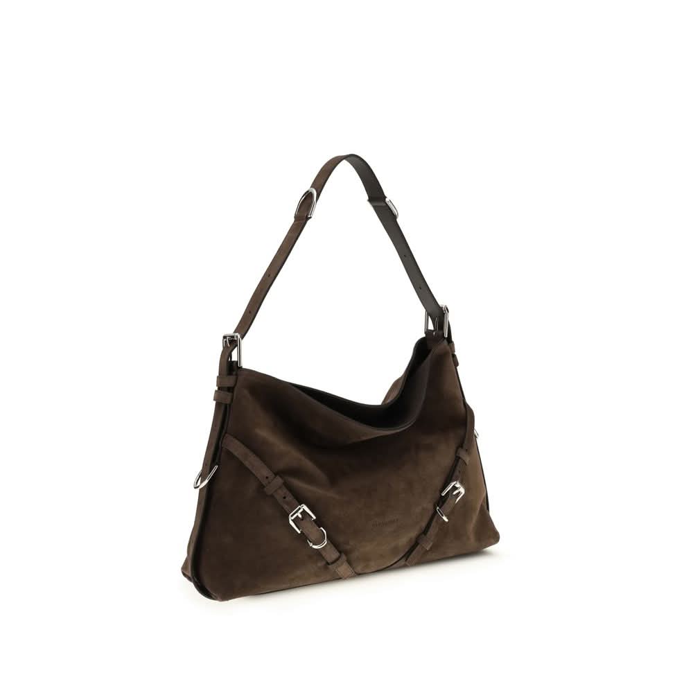 Givenchy Black Calf Leather Bos Taurus Shoulder Bag Shoulder Bags