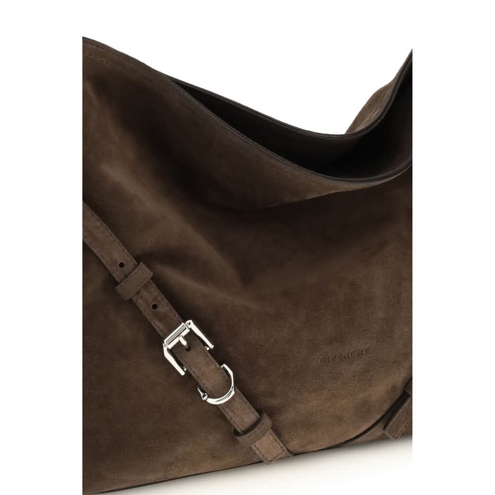 Givenchy Black Calf Leather Bos Taurus Shoulder Bag Shoulder Bags