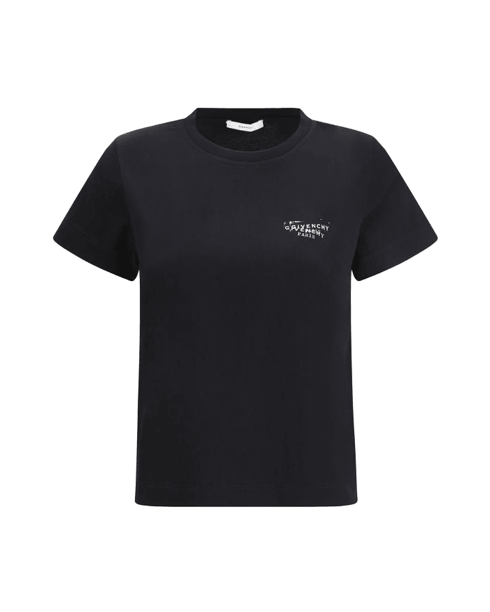 Givenchy Black Cotton T-Shirt T-Shirts