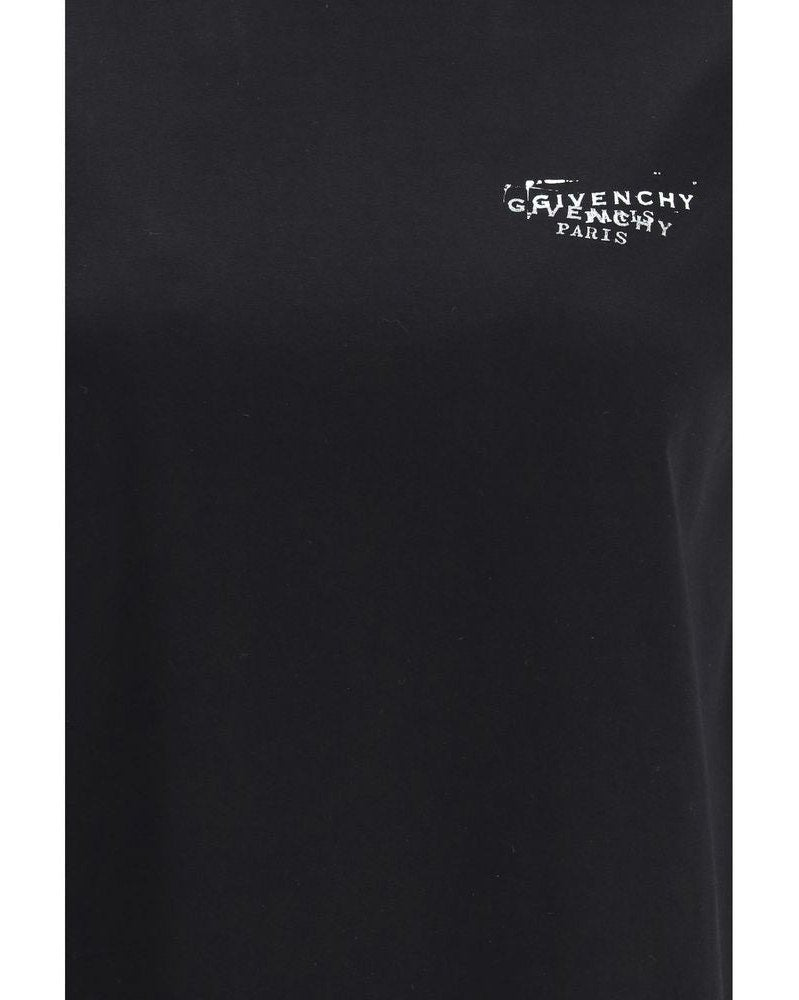 Givenchy Black Cotton T-shirt Glam Steals