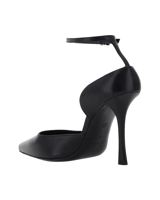 Givenchy Black Lamb Leather High-Heel Sandals Glam Steals