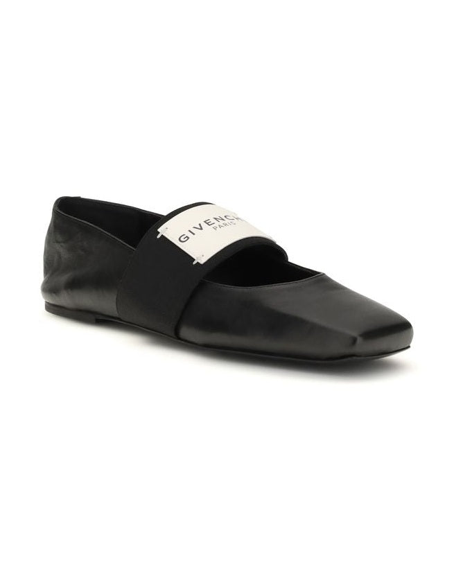 Givenchy Black Lamb Ovis Aries Ballet Flats Glam Steals