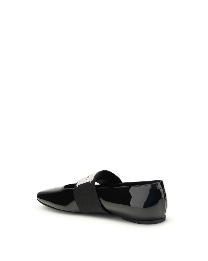 Givenchy Black Leather Ballet Flats Glam Steals
