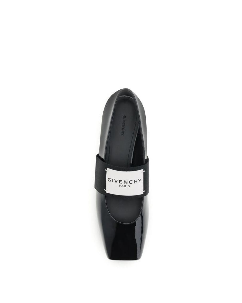 Givenchy Black Leather Ballet Flats Glam Steals