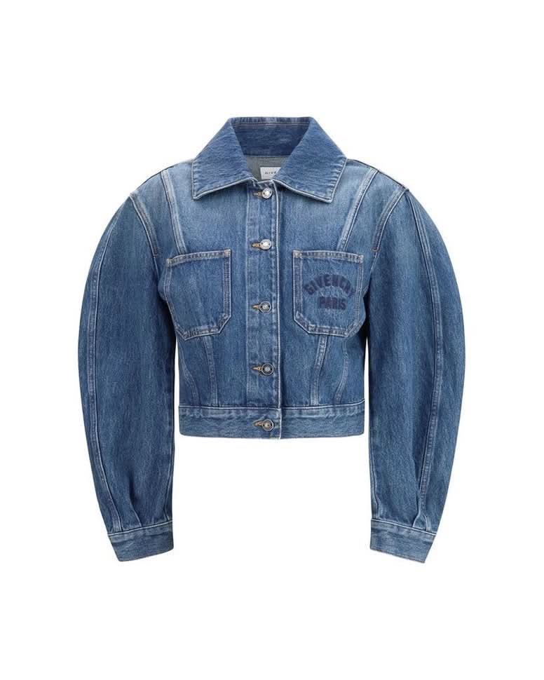 Givenchy Blue Cotton Denim Jacket