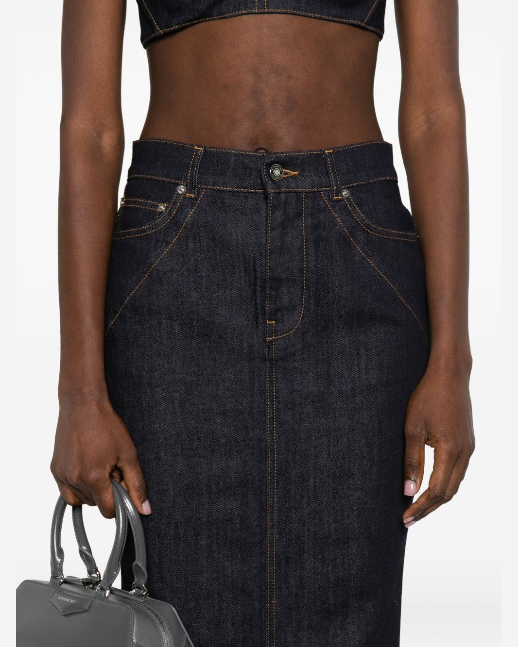 Givenchy Blue Skirt Glam Steals