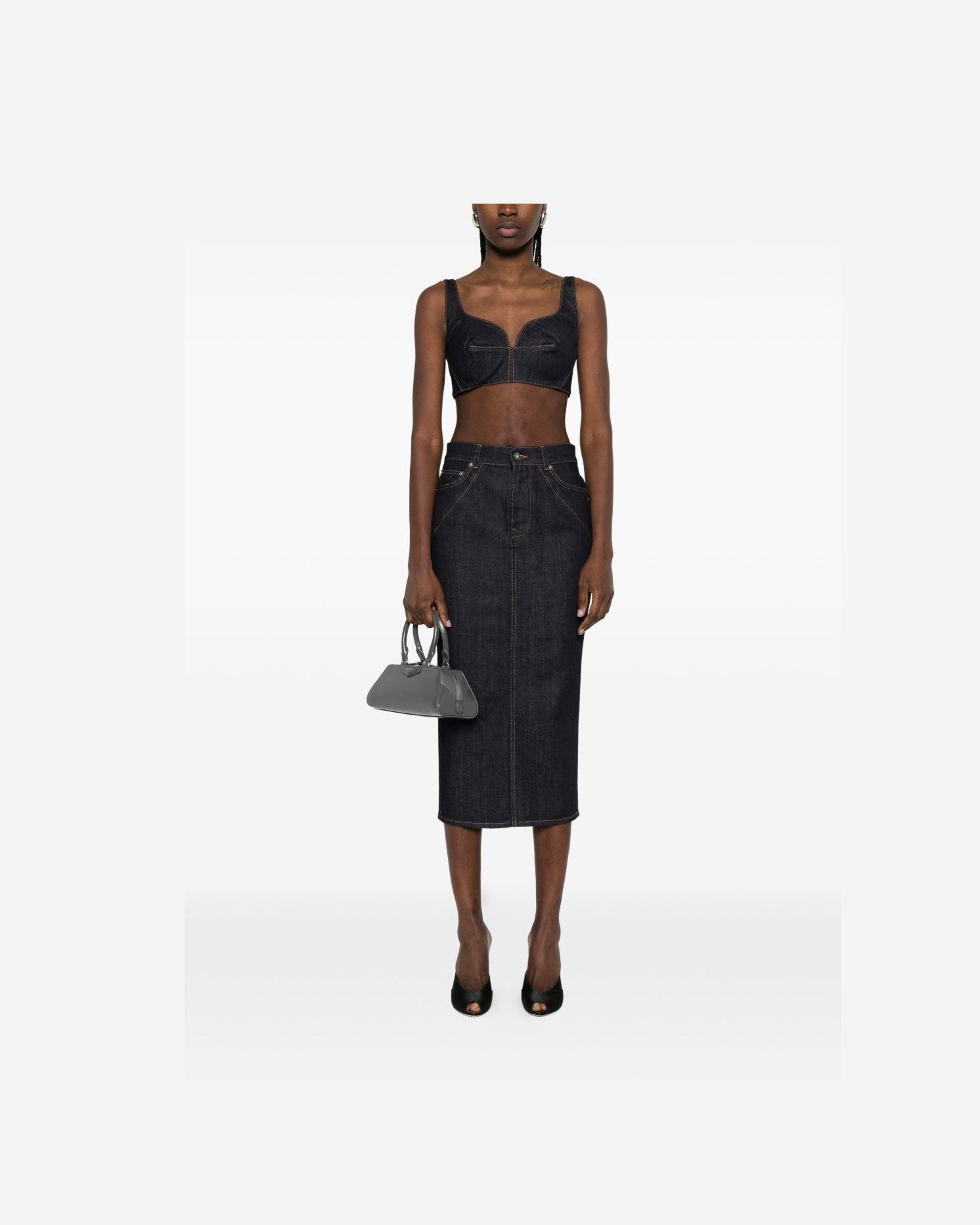 Givenchy Blue Skirt Glam Steals