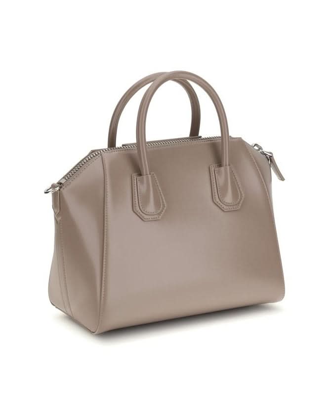 Givenchy Gray Calf Leather Bos Taurus Shoulder Bag Shoulder Bags