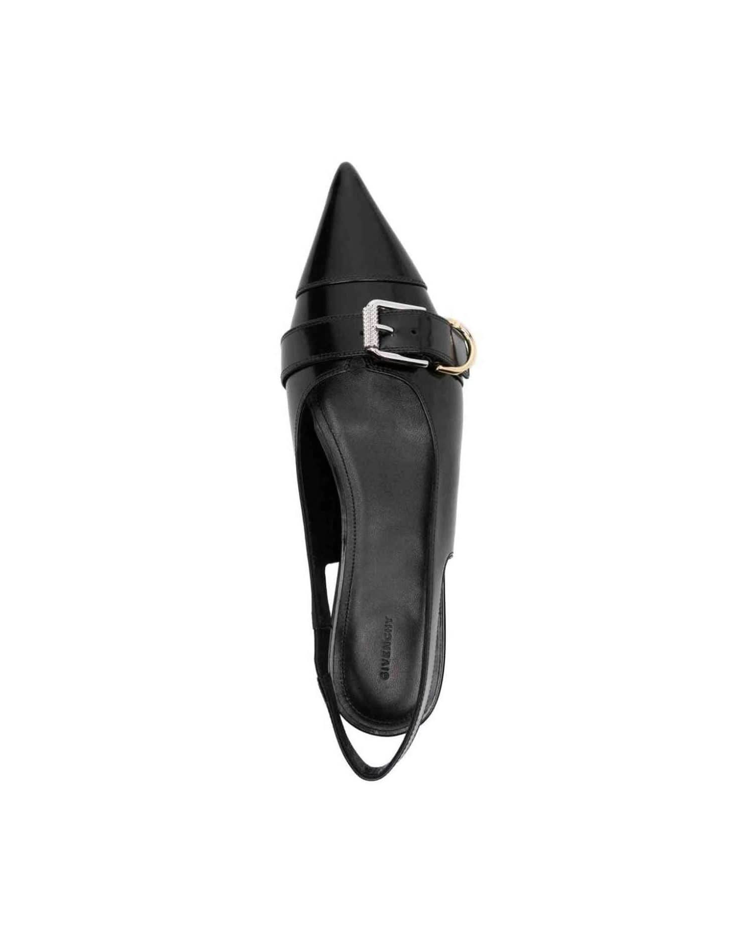 Givenchy Voyou Back Strap Pumps Flats