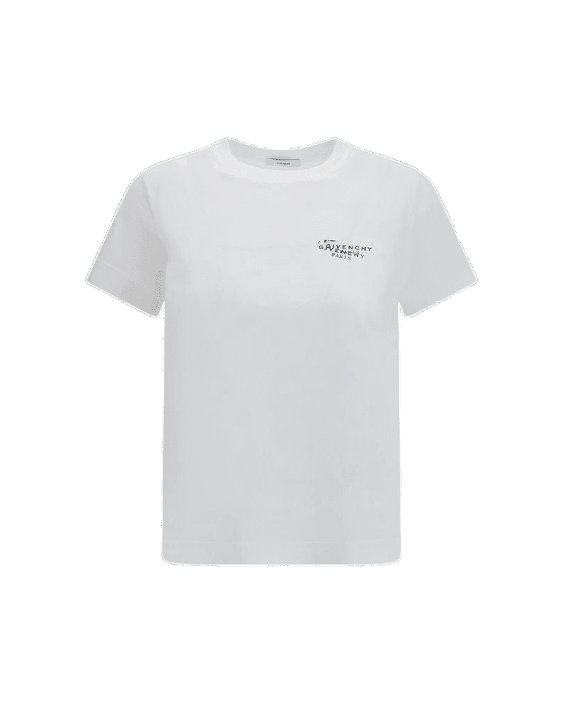 Givenchy White Cotton T-shirt Glam Steals