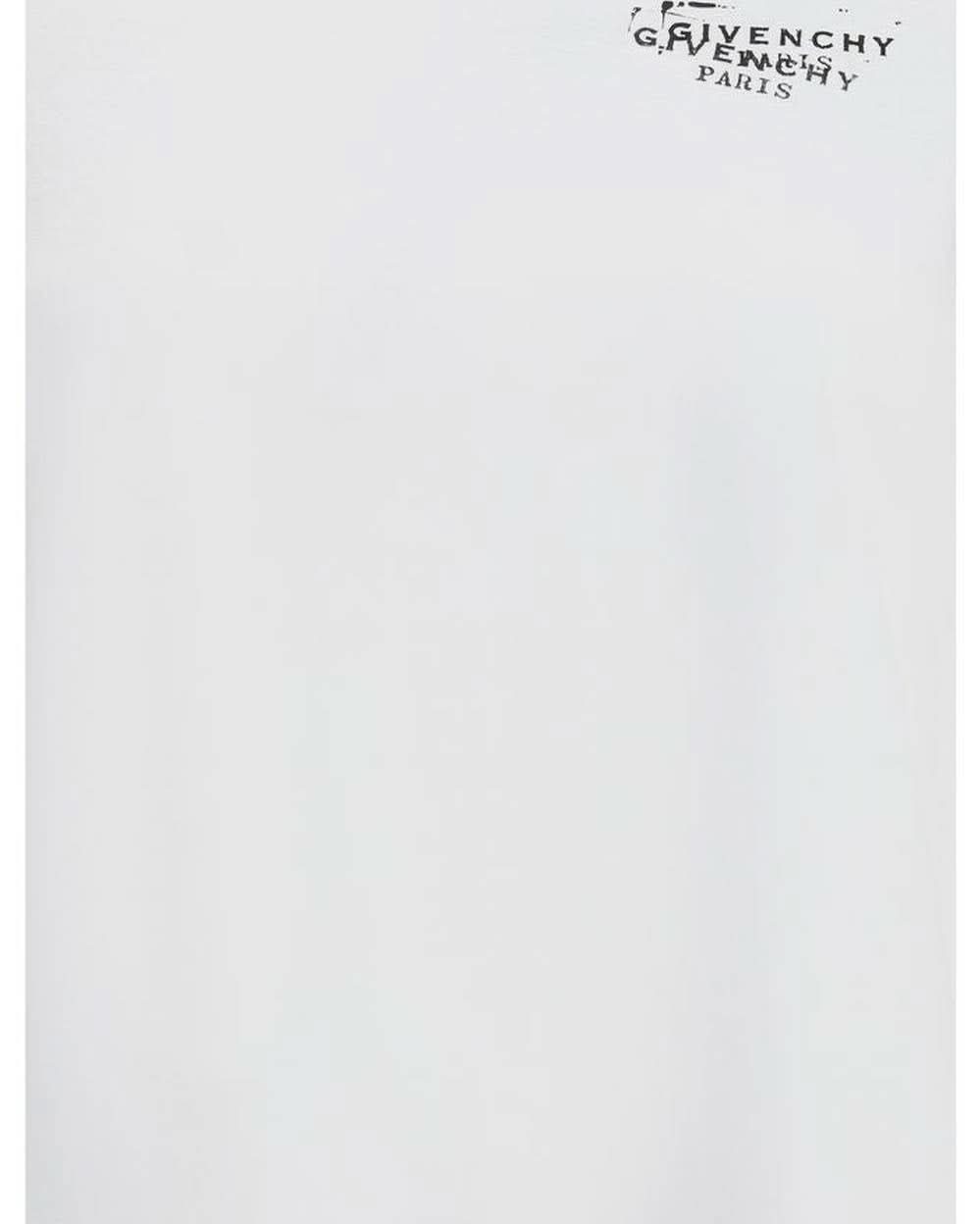 Givenchy White Cotton T-Shirt T-Shirts