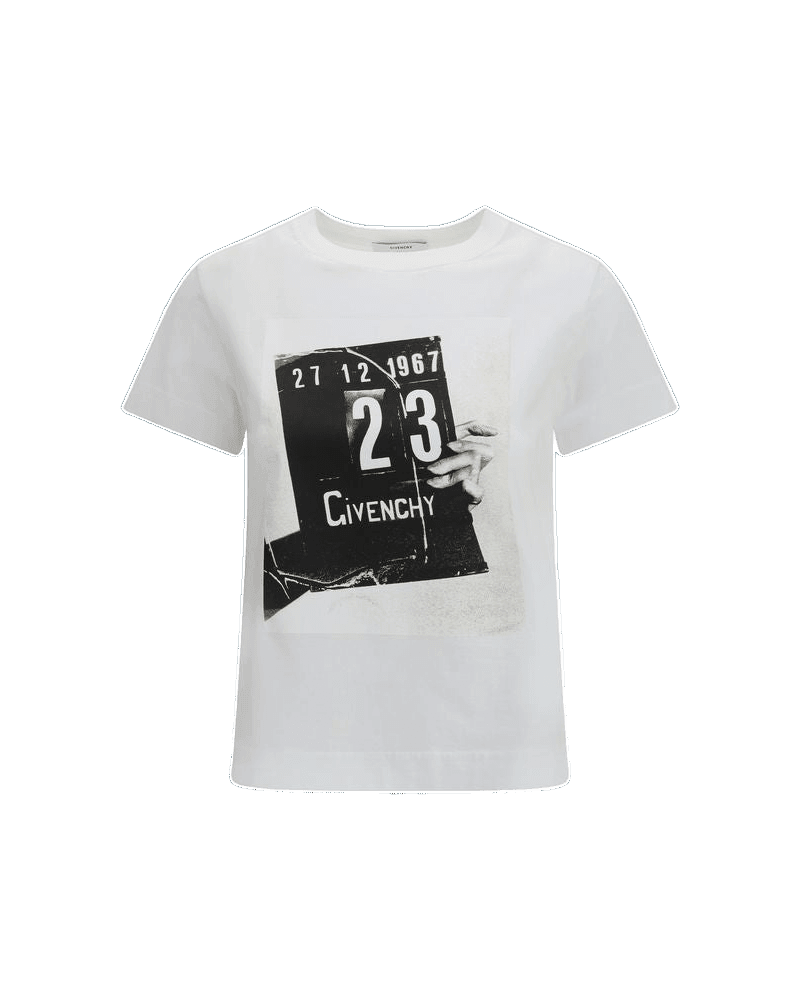 Givenchy White Cotton T-shirt Glam Steals