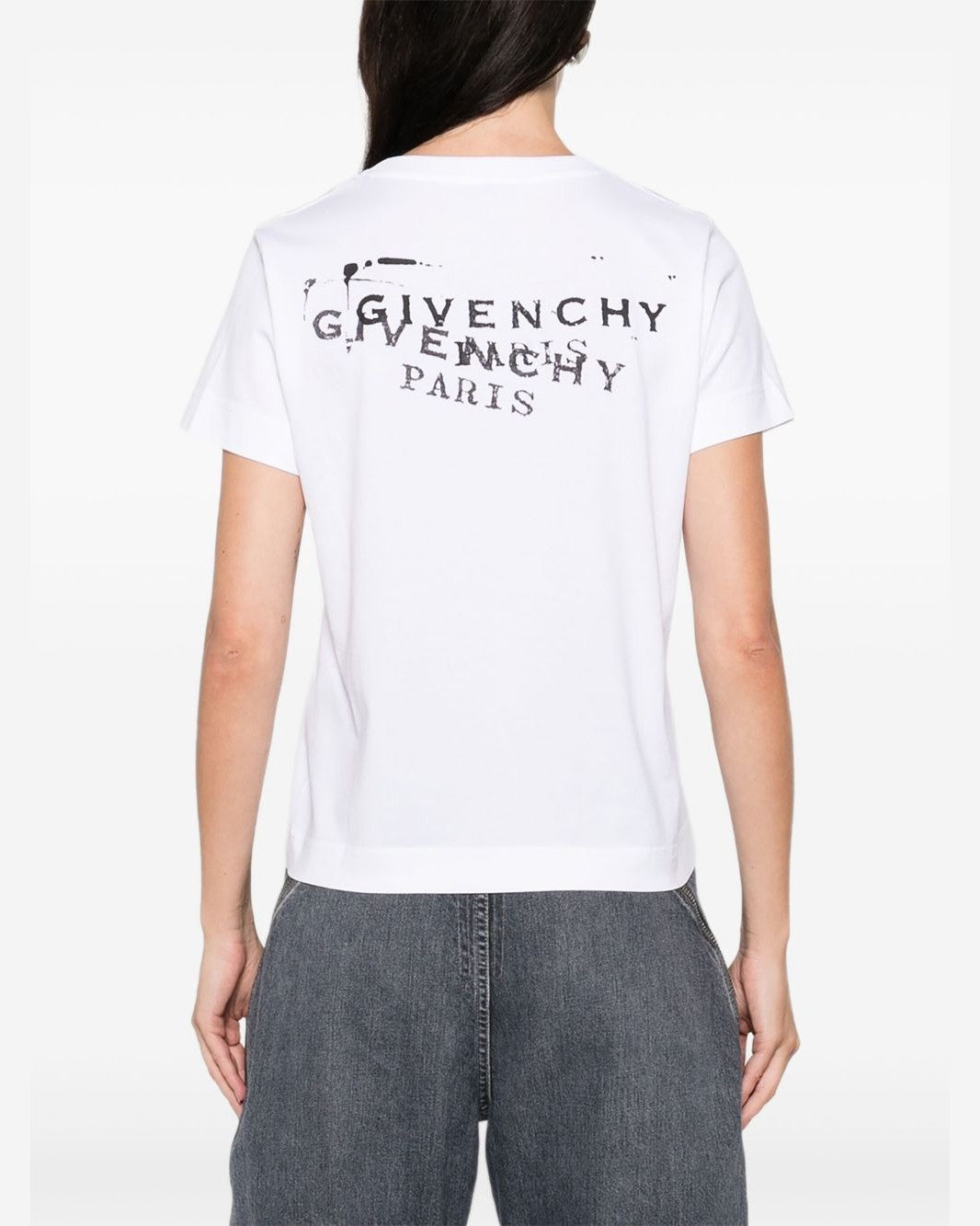 Givenchy White Polo T-shirt Glam Steals