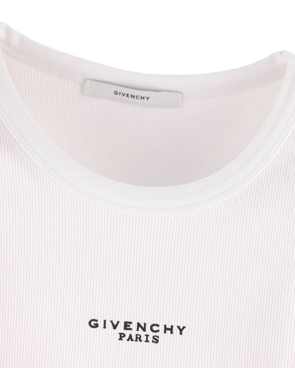 Givenchy White Top Topwear
