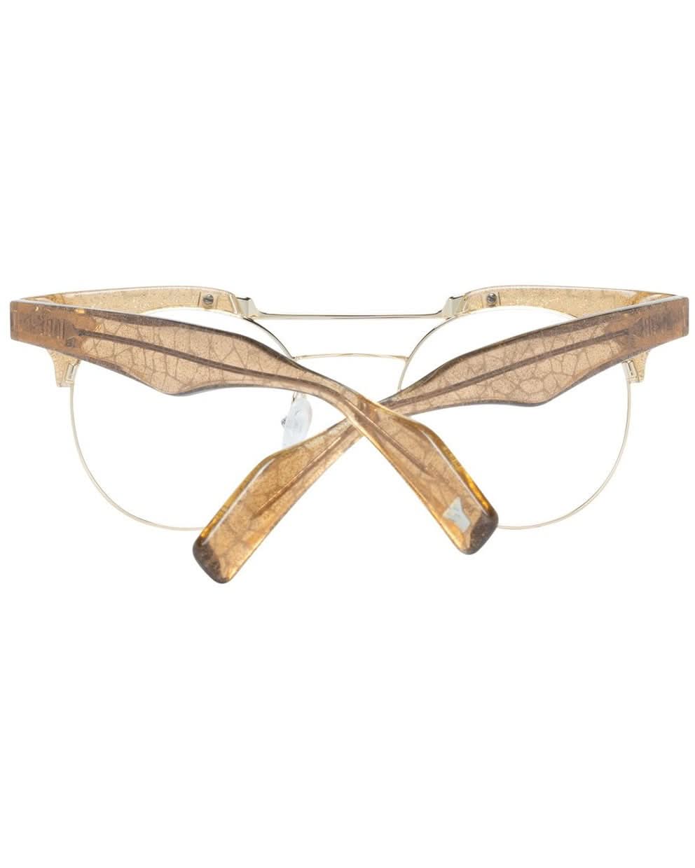 Gold Metal & Plastic Glasses Frames