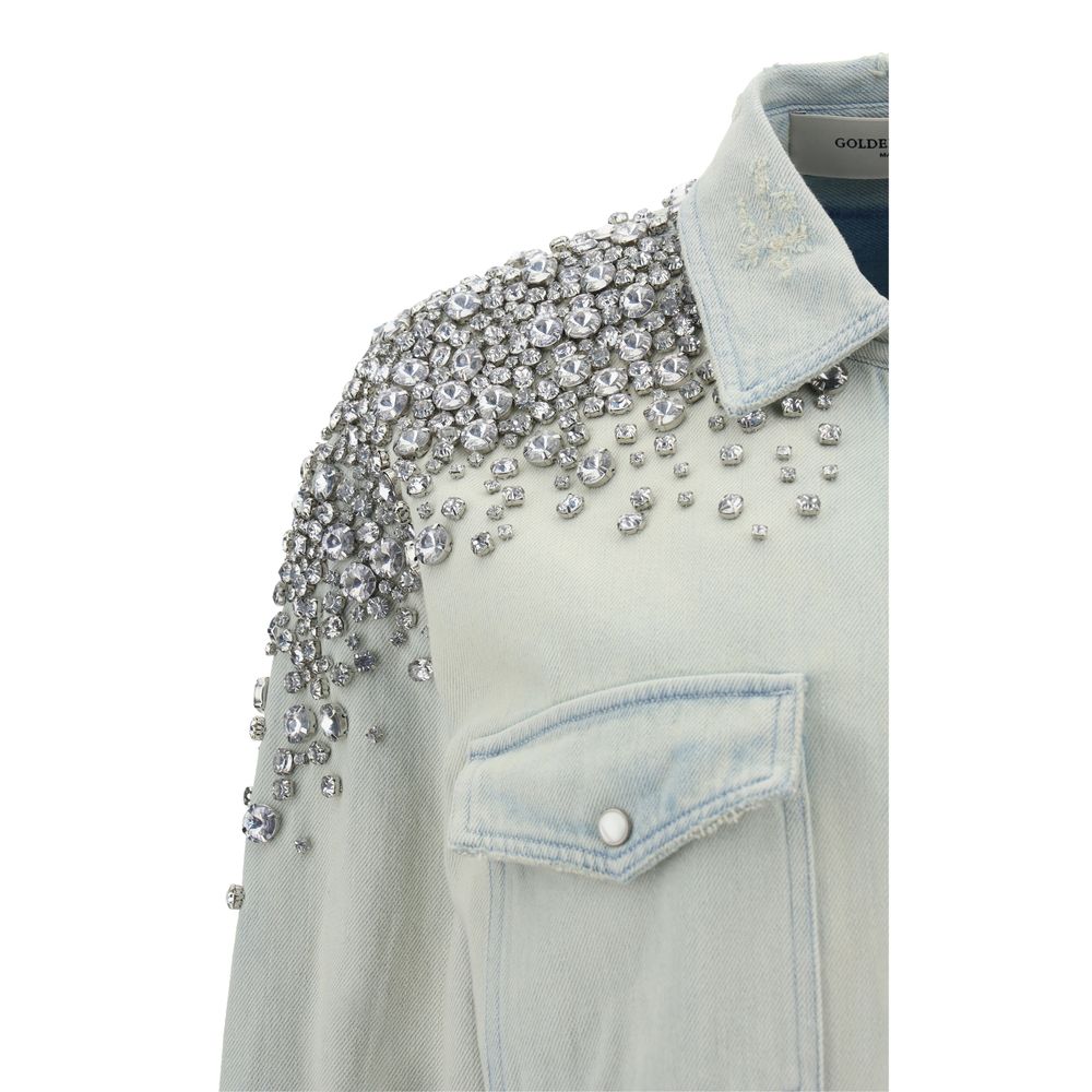 Golden Goose Boyfriend Shirt Glam Steals