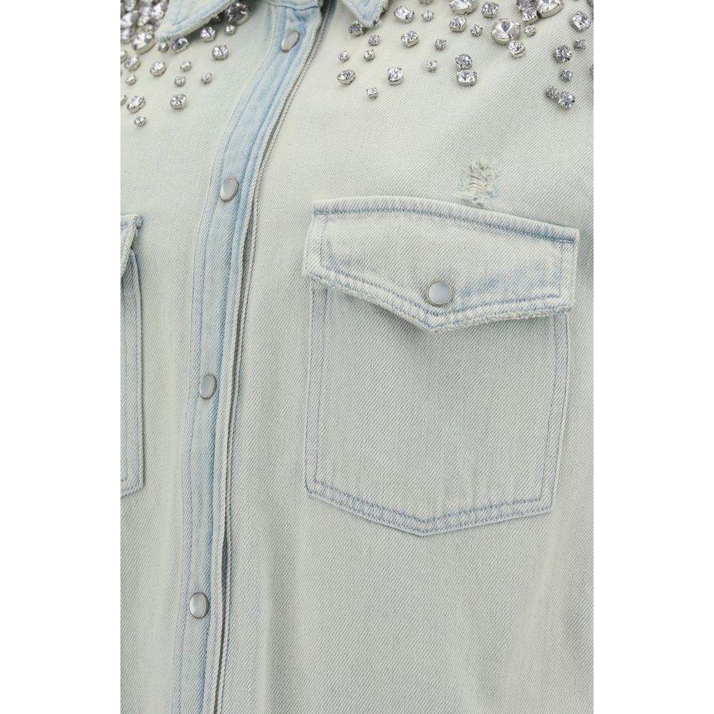 Golden Goose Boyfriend Shirt Glam Steals