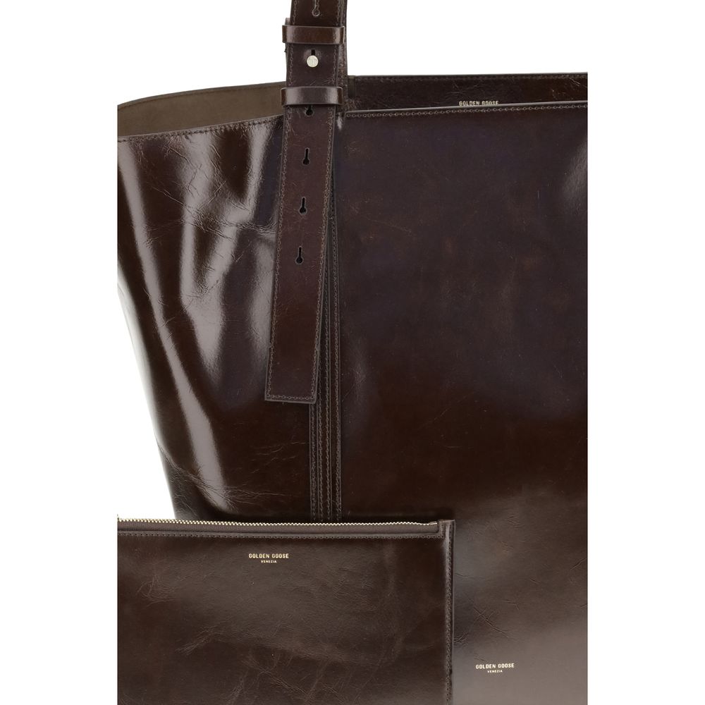 Golden Goose Leather Tote Bag Glam Steals