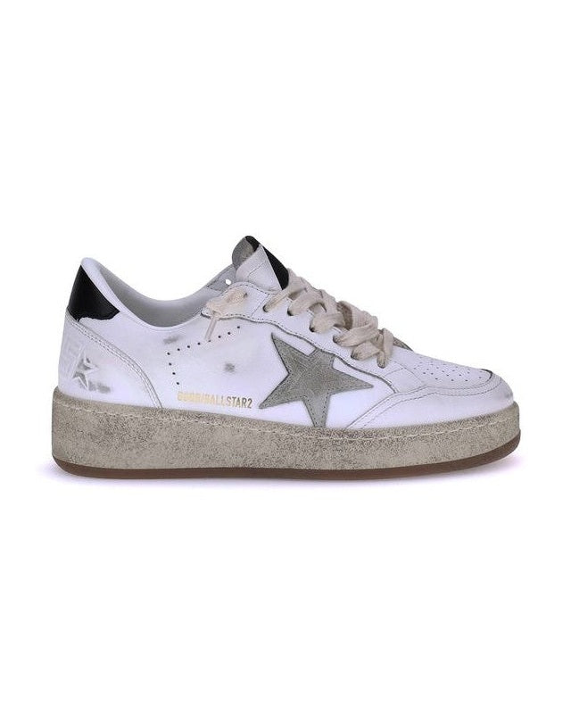 Golden Goose White Calf Leather Bos Taurus Low Top Sneakers Glam Steals