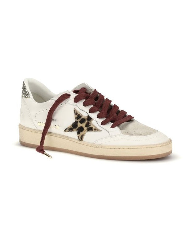 Golden Goose White Calf Leather Bos Taurus Low Top Sneakers Glam Steals