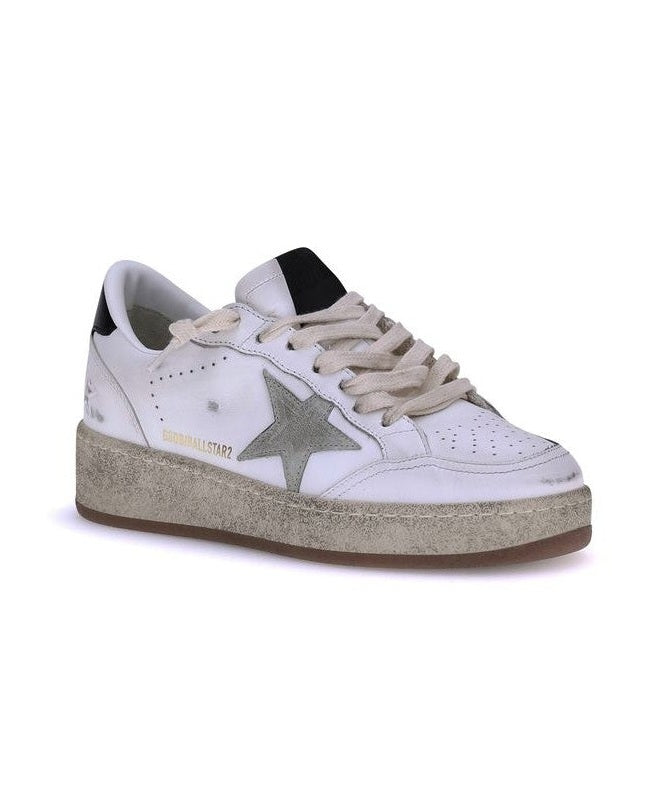 Golden Goose White Calf Leather Bos Taurus Low Top Sneakers Glam Steals