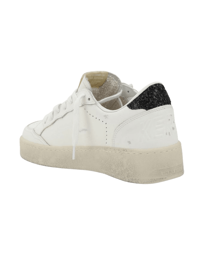 Golden Goose White Leather Calf Bos Taurus Low Top Sneakers Glam Steals
