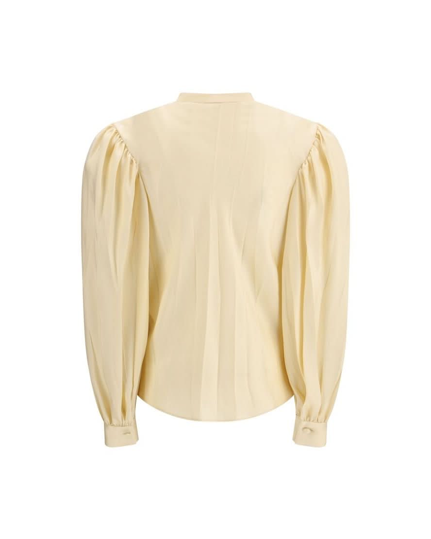 Gucci Beige Silk Shirt