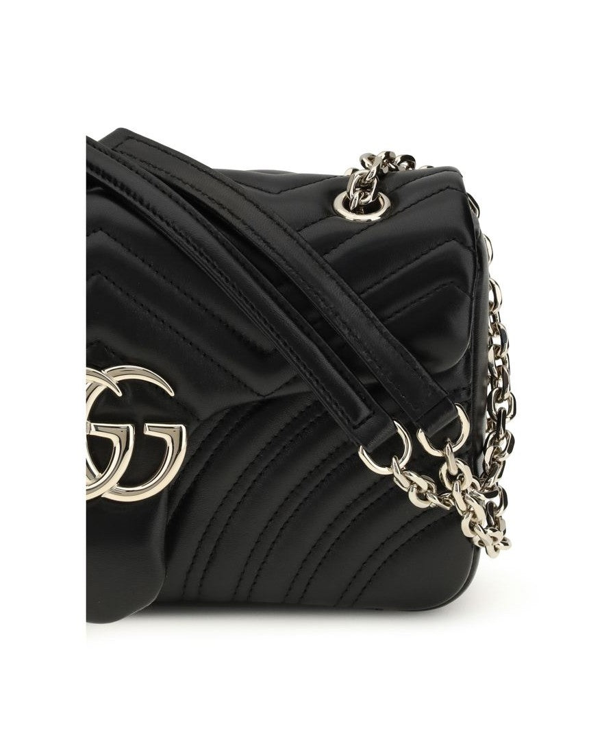 Gucci Black Calf Leather Bos Taurus Shoulder Bag Glam Steals