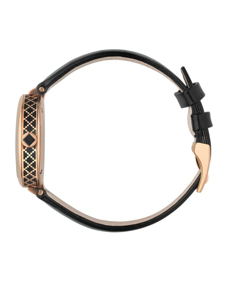 Gucci Black Leather Watch Glam Steals
