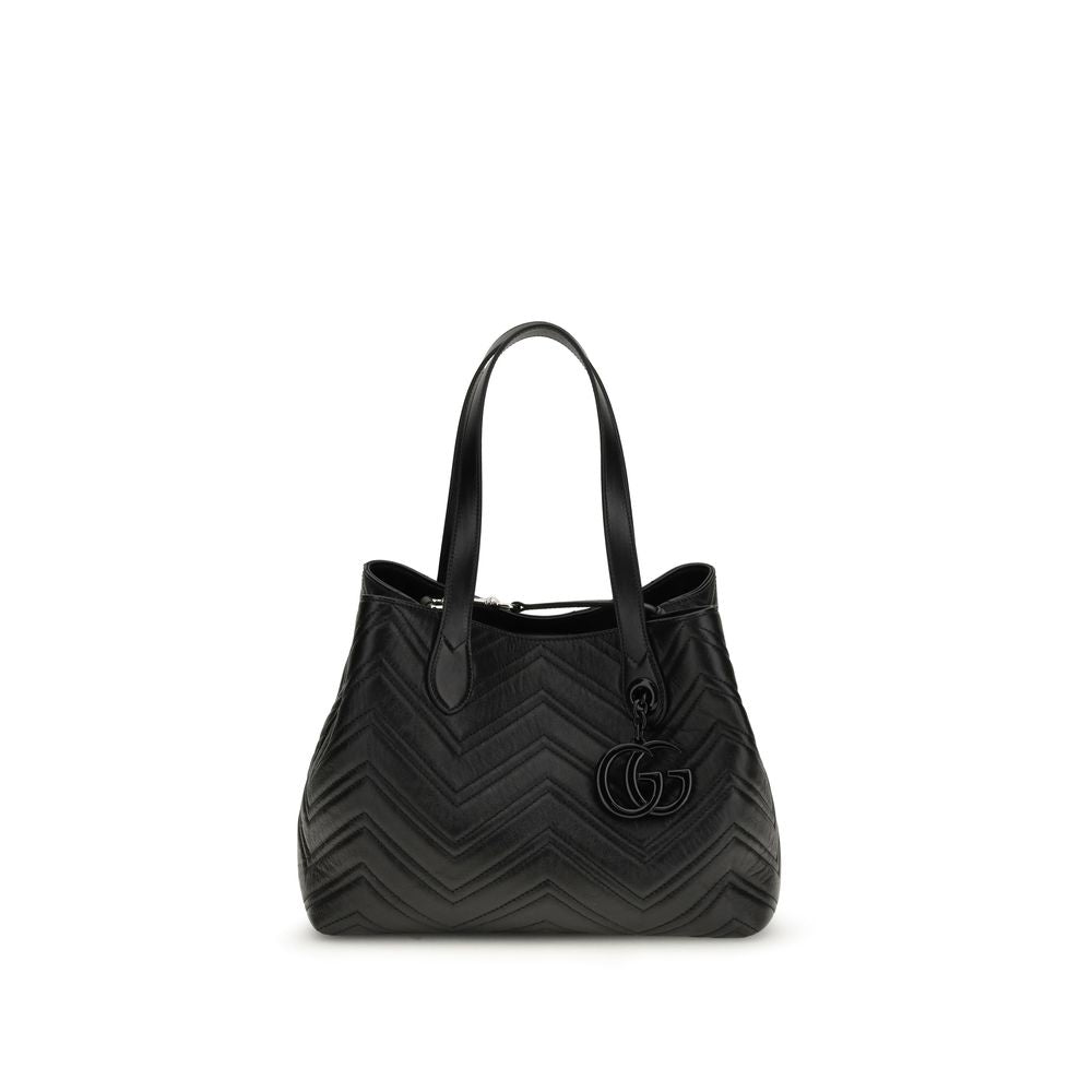 Gucci Black Napa Leather Bos Taurus Handbag Glam Steals
