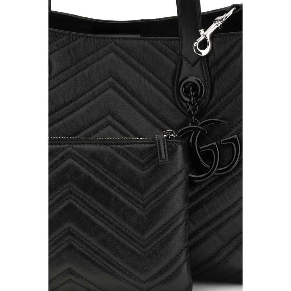 Gucci Black Napa Leather Bos Taurus Handbag Glam Steals