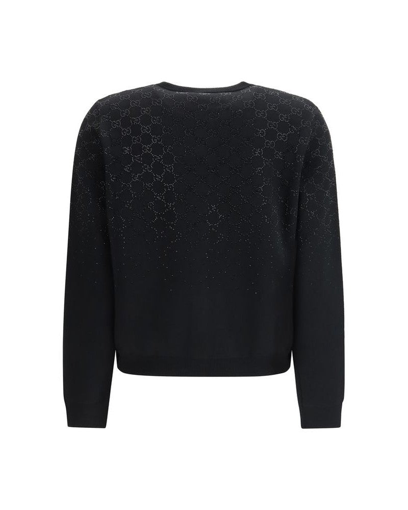 Gucci Black Wool Cardigan Glam Steals