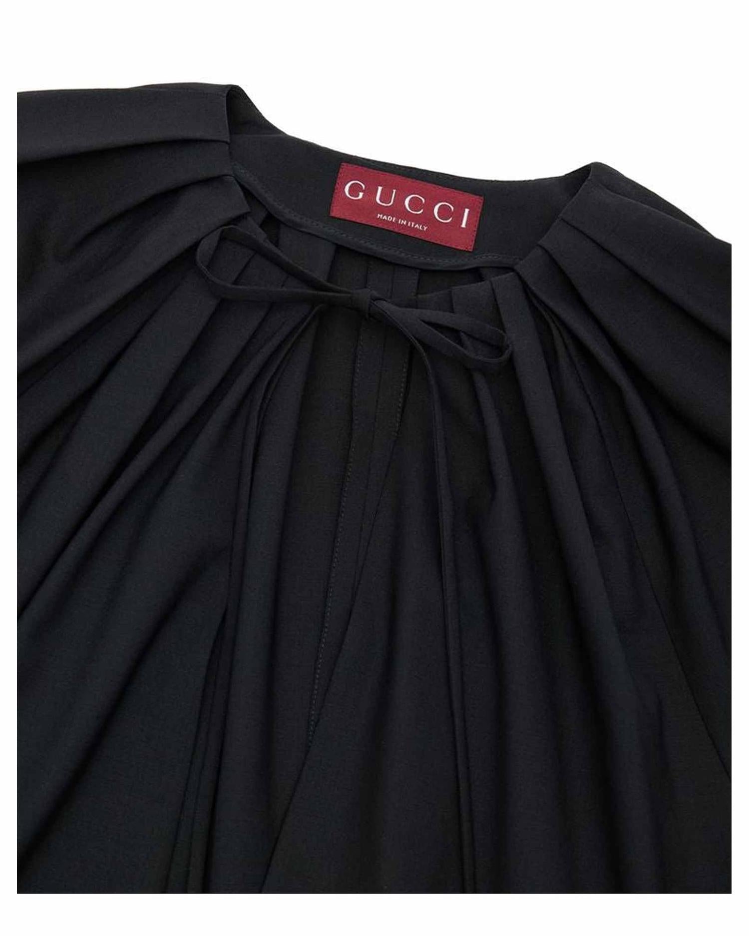 Gucci Black Wool Jumpsuit Glam Steals